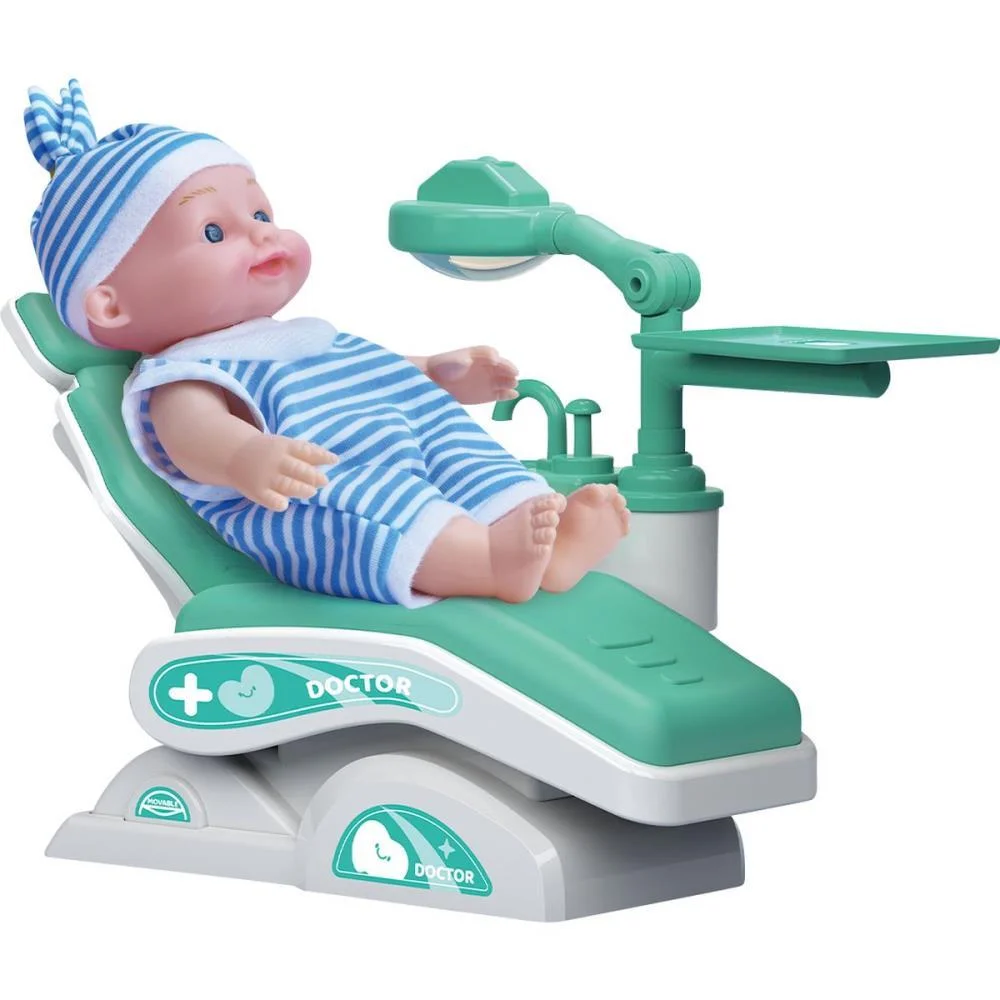 BRINCANDO DE PROFISSOES DOUTOR DM DENTISTA AZUL DM TOYS  - imagem 2