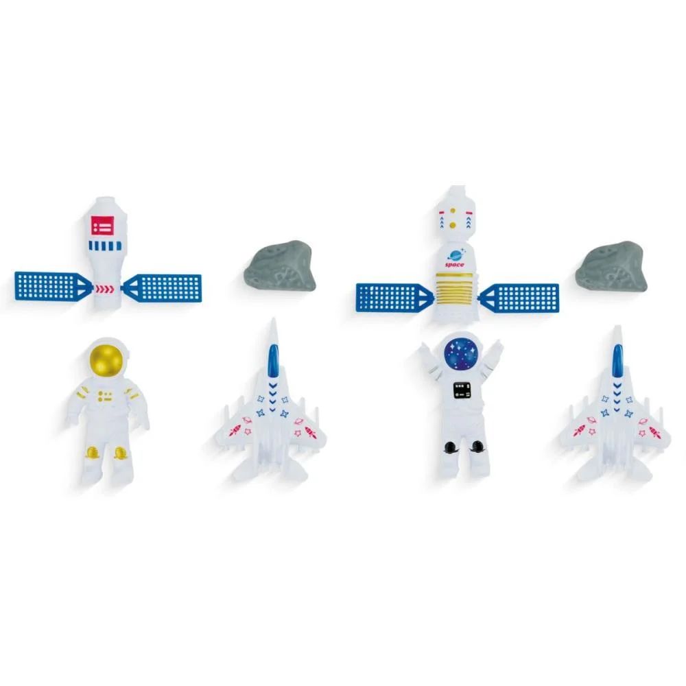 BRINCANDO DE PROFISSOES ASTRONAUTA EXPLORAD.C/SATELITE PICA PAU  - imagem 2