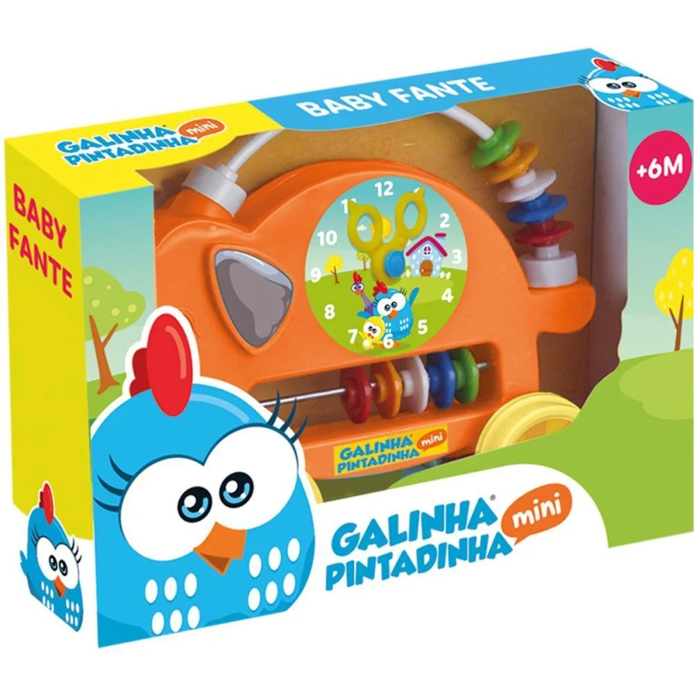 BRINQUEDO PARA BEBÊ GALINHA PINTADINHA ELEFANTINHO MONTE LIBANO  - imagem 4