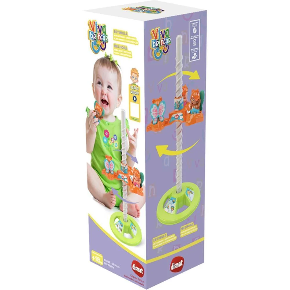 BRINQUEDO PARA BEBÊ VOO MAGICO 6PCS DISMAT  - imagem 4