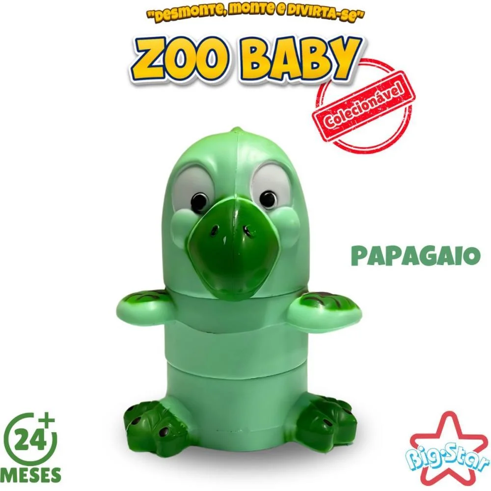 BRINQUEDO PARA BEBÊ ZOO BABY COLECIONAVEL SORTIDO BIG STAR  - imagem 4