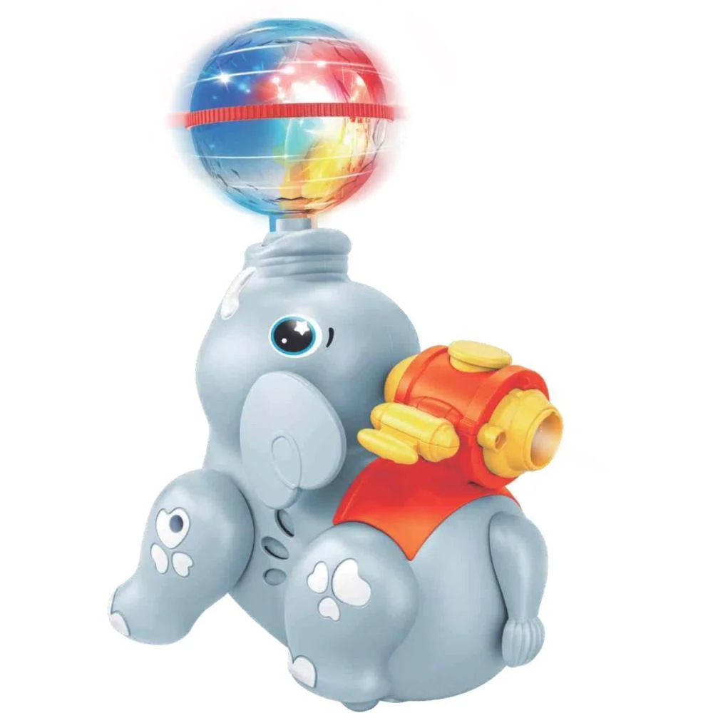 BRINQUEDO PARA BEBÊ ELEFANTE BRINCALHAO C/LUZES BRASKIT  - imagem 3