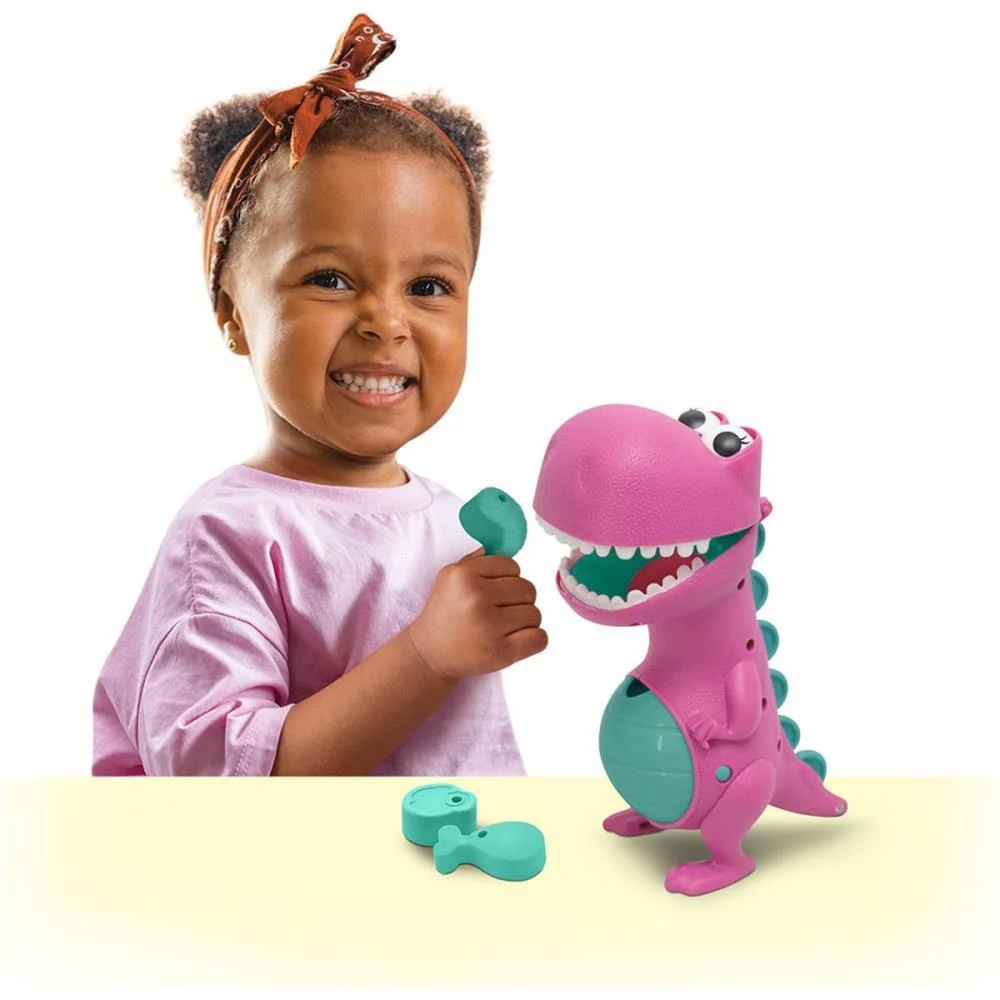 BRINQUEDO PARA BEBÊ TINA REX PAPA TUDO ELKA  - imagem 3