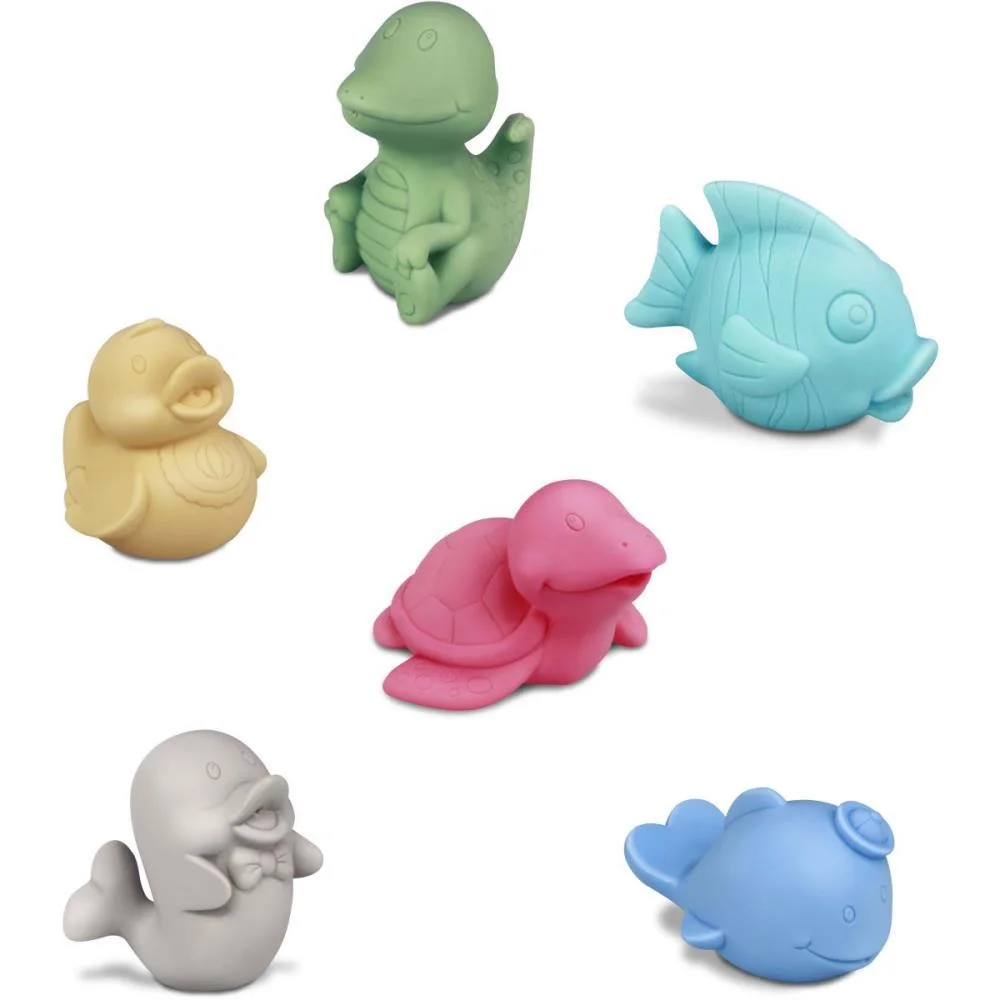 BRINQUEDO PARA BEBÊ COLECAO BICHINHOS 8,5CM. ROMA COM 6 UNIDADES - imagem 3