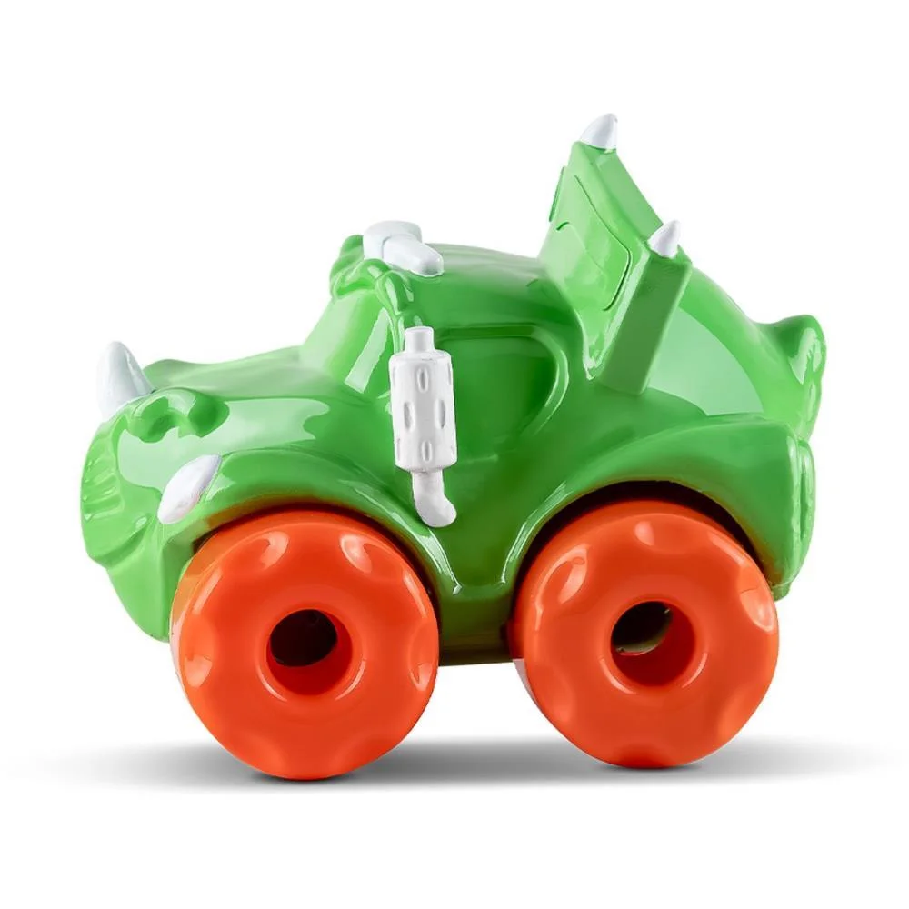BRINQUEDO PARA BEBÊ CARRINHO KART DINOSSAURO VINIL SAMBA TOYS  - imagem 4