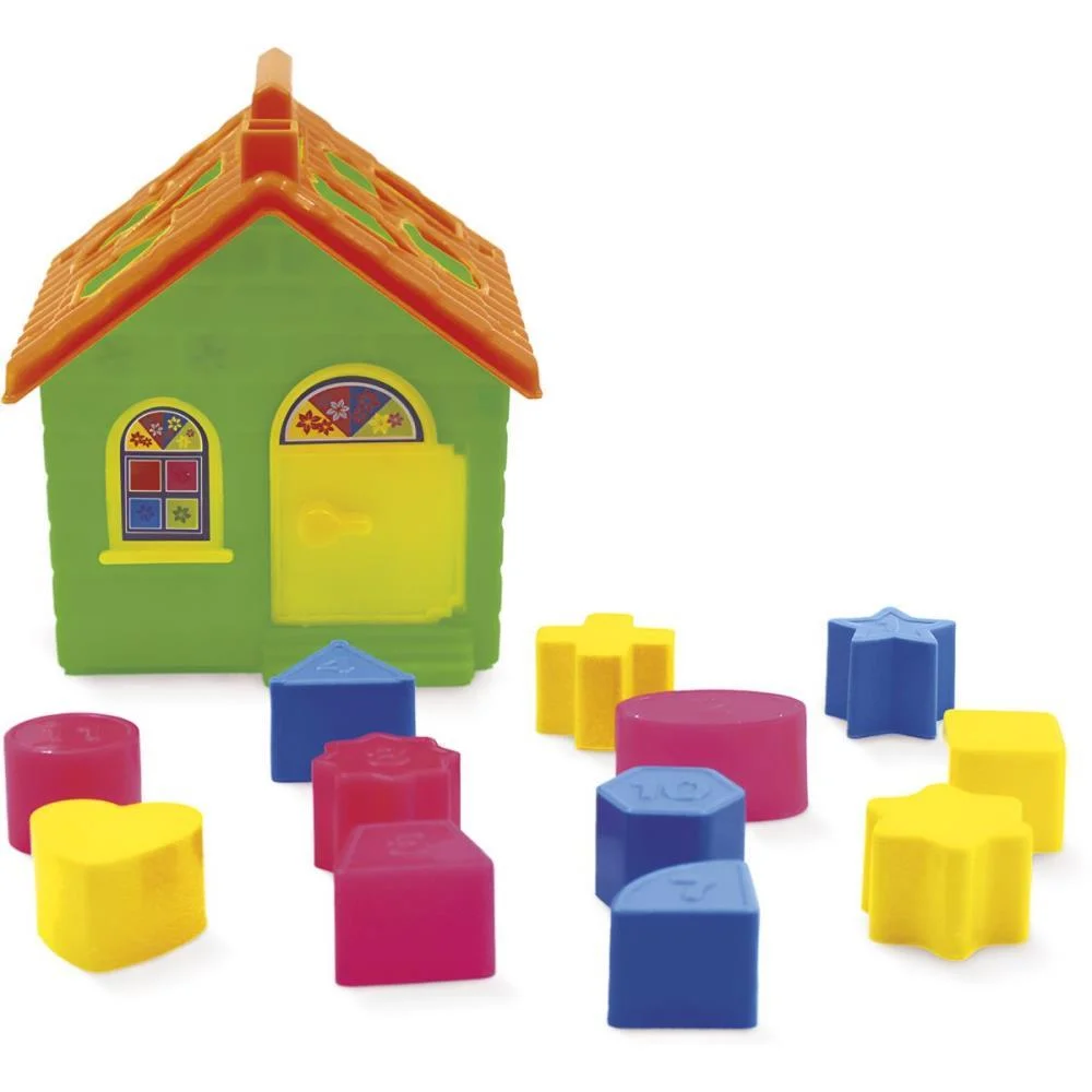 BRINQUEDO PARA BEBÊ AMOR DE CASINHA C/12 BLOCOS PICA PAU  - imagem 2