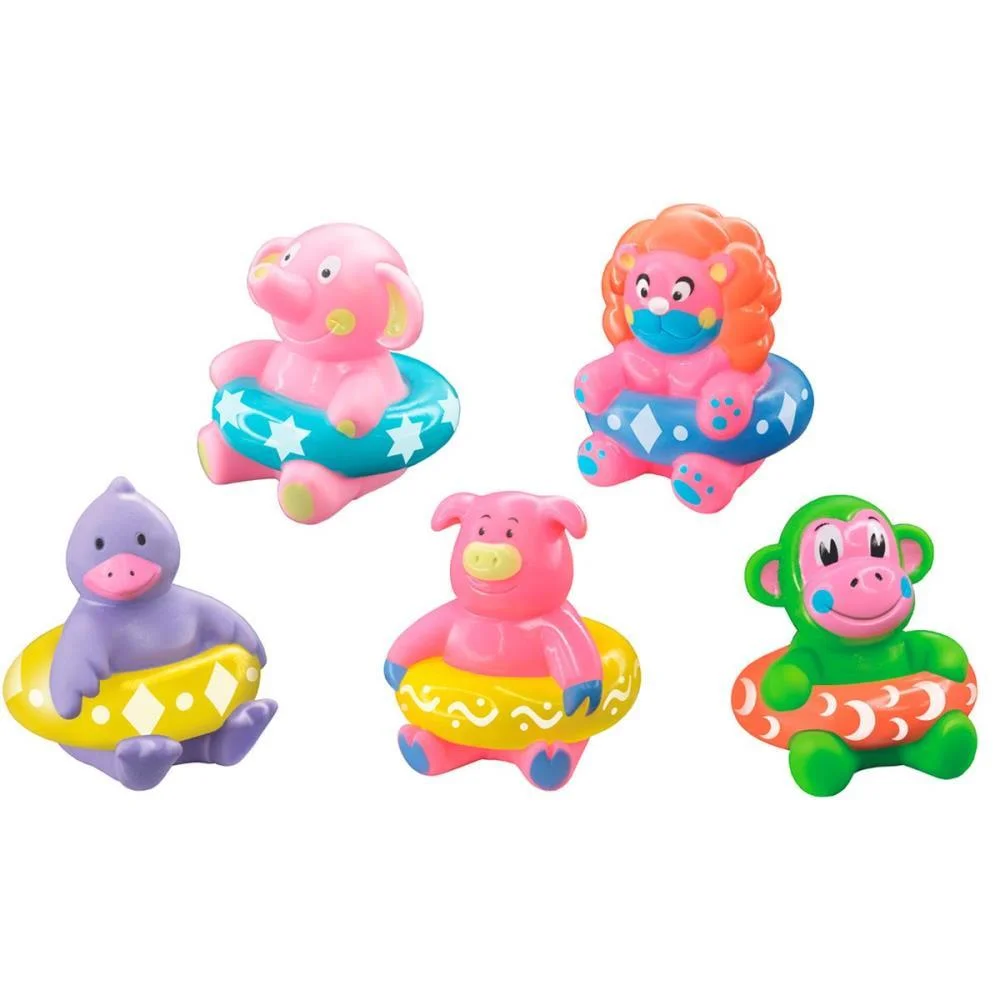 BRINQUEDO PARA BEBÊ COLECAO DE BICHINHOS NA BOIA LIDER  - imagem 2