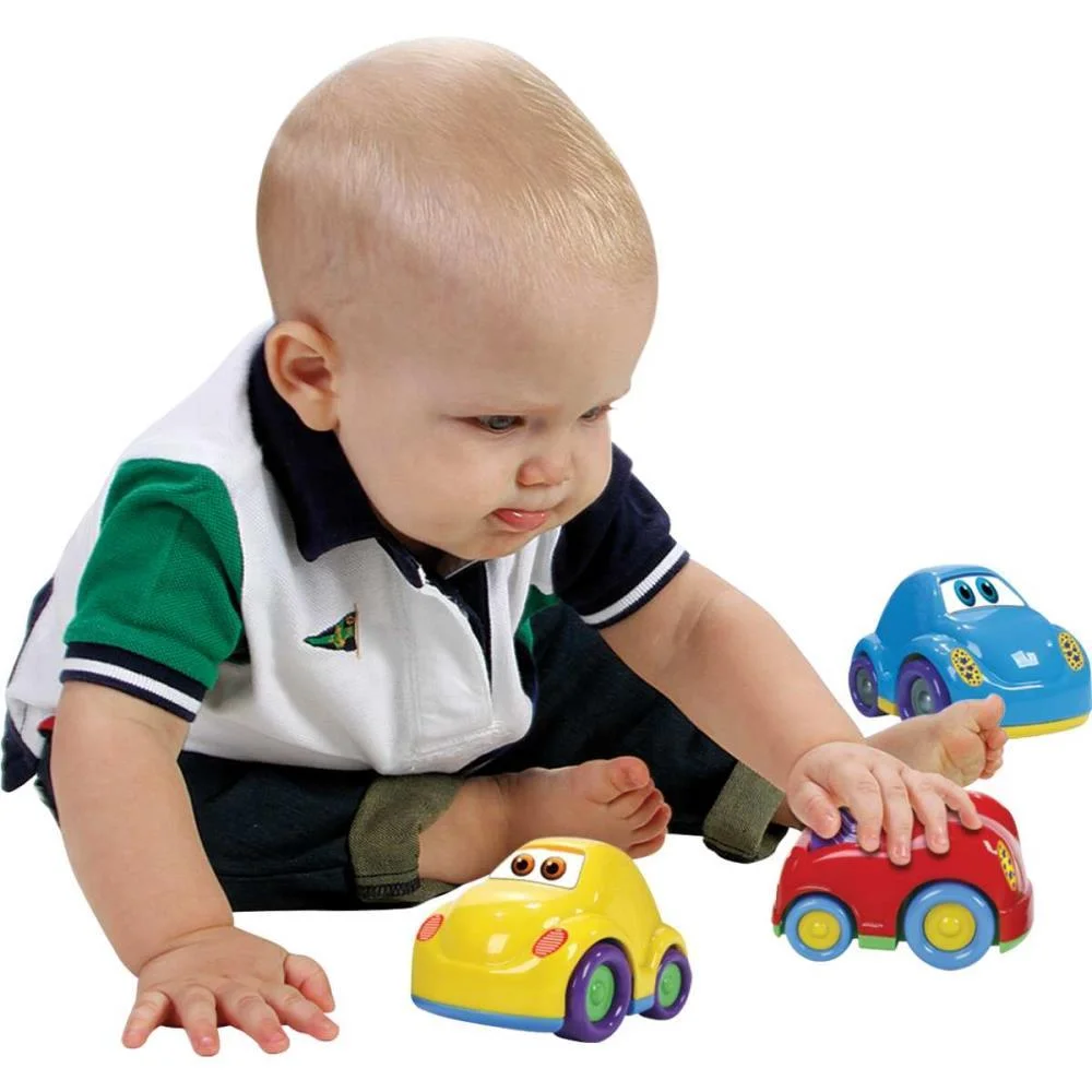 BRINQUEDO PARA BEBÊ BABY CARS BIG STAR COM 16 UNIDADES - imagem 4