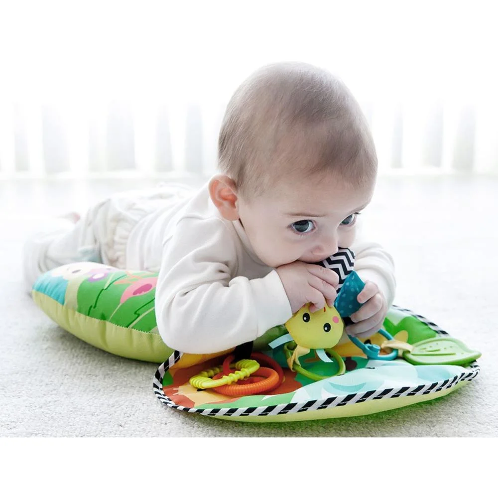 BRINQUEDO PARA BEBÊ ALMOFADA ATIVIDADES COM MORDEDOR BUBA  - imagem 6