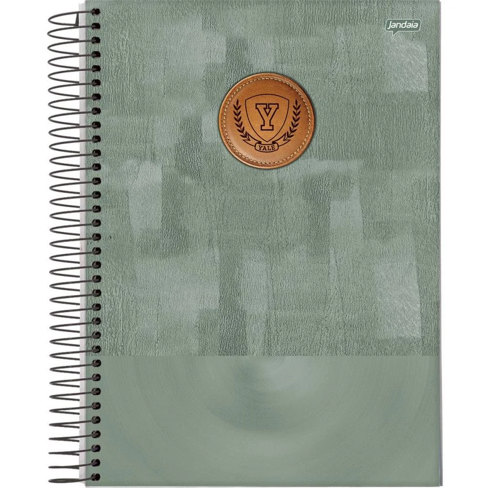 CADERNO 01X1 CAPA DURA YALE 96FLS. I.A JANDAIA (PCT.C/04) - imagem 5