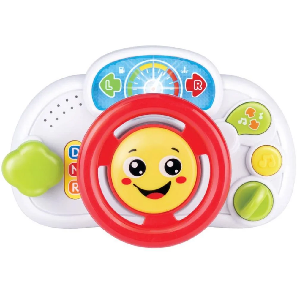 BRINQUEDO PARA BEBÊ BABY KART MUSICAL C/SOM E LUZ BRASKIT  - imagem 2
