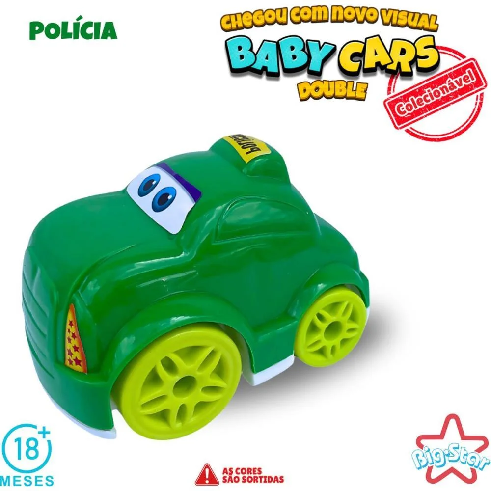 BRINQUEDO PARA BEBÊ BABY CARS DOUBLE (S) BIG STAR COM 2 UNIDADES - imagem 6