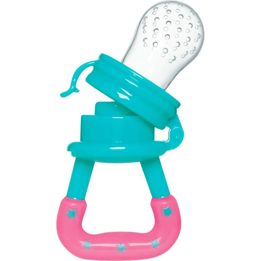 PRODUTO PARA BEBE PORTA FRUTINHA DE SILICONE ROS BUBA  - imagem 3