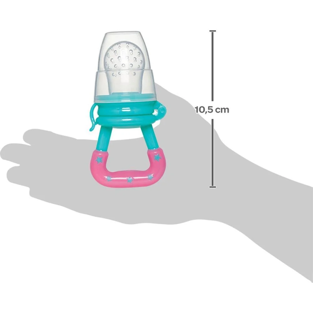 PRODUTO PARA BEBE PORTA FRUTINHA DE SILICONE ROS BUBA  - imagem 5