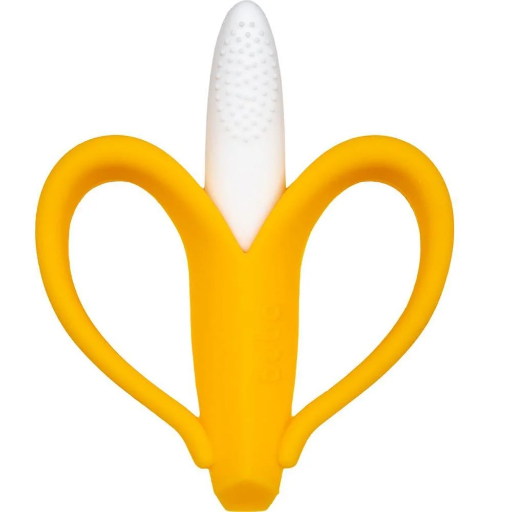 PRODUTO PARA BEBE MASSAGEADOR DE GENGIVA BANANA BUBA  - imagem 2