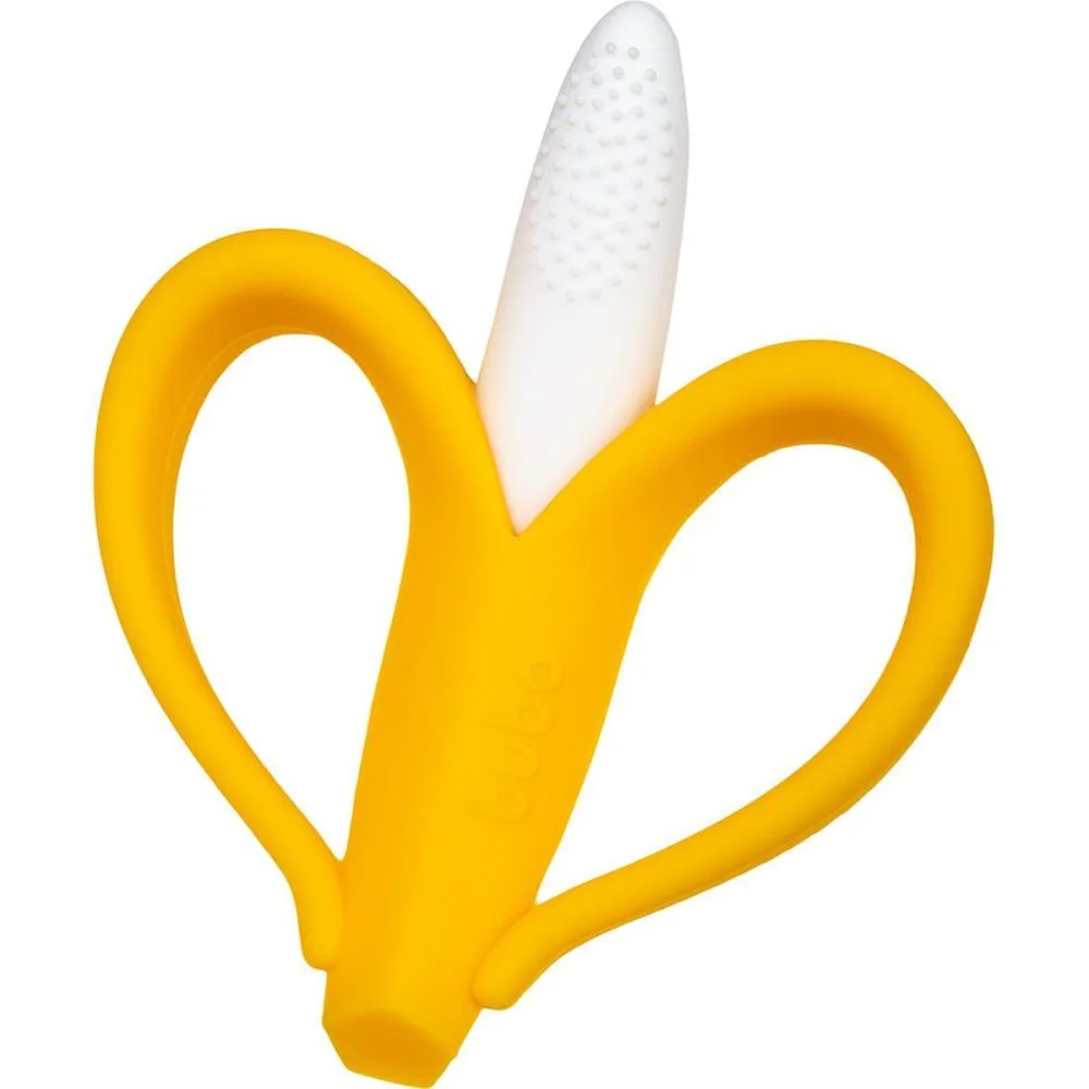 PRODUTO PARA BEBE MASSAGEADOR DE GENGIVA BANANA BUBA  - imagem 3
