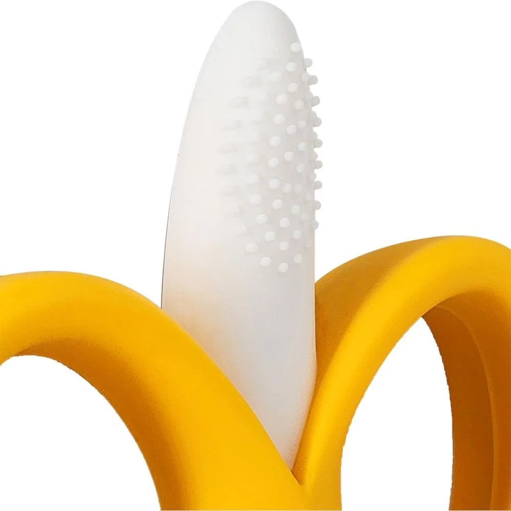 PRODUTO PARA BEBE MASSAGEADOR DE GENGIVA BANANA BUBA  - imagem 4