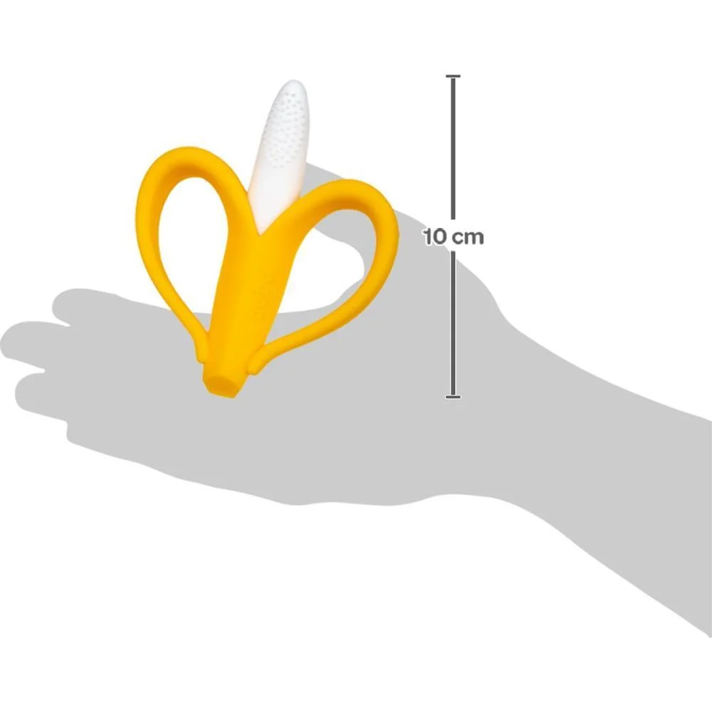 PRODUTO PARA BEBE MASSAGEADOR DE GENGIVA BANANA BUBA  - imagem 5