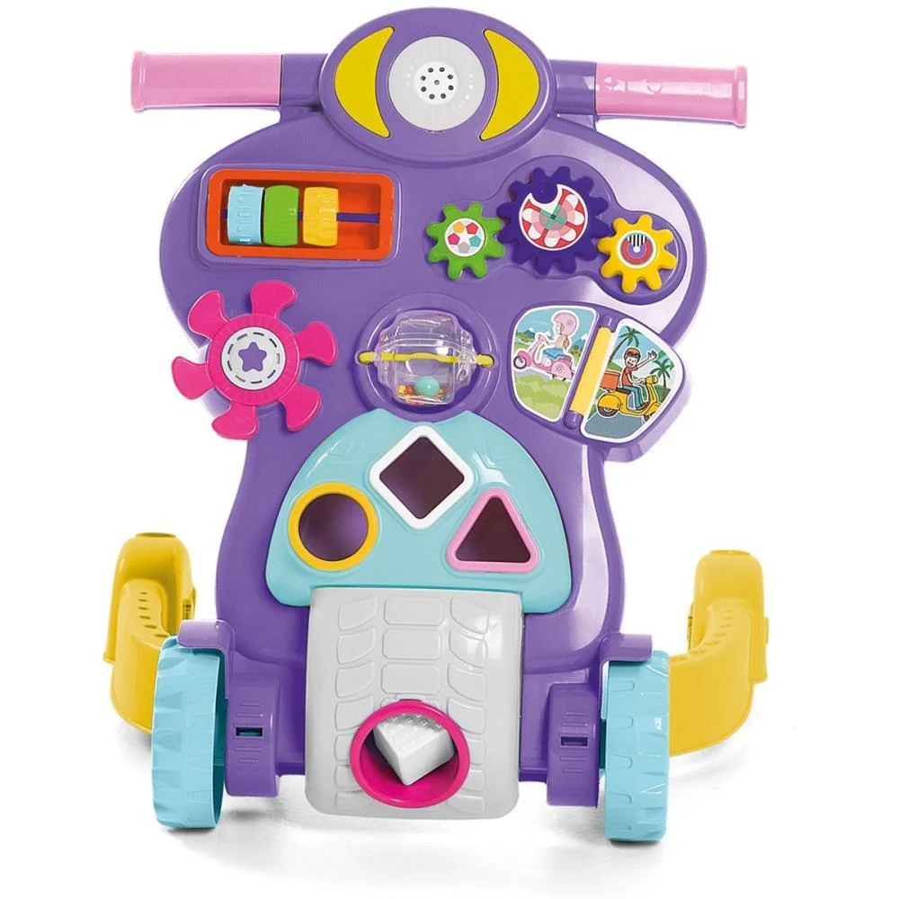 ANDADOR BEBE PILOTO MENINA TATETI  - imagem 4