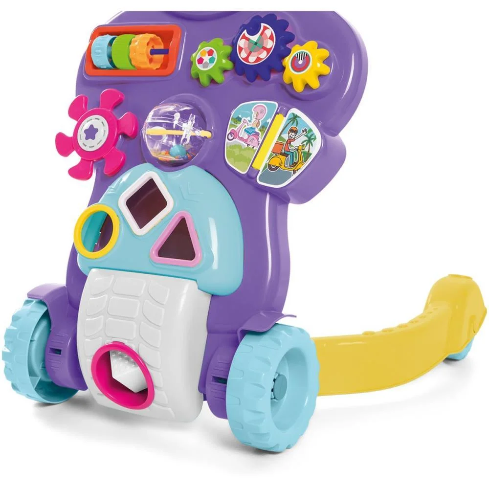 ANDADOR BEBE PILOTO MENINA TATETI  - imagem 6