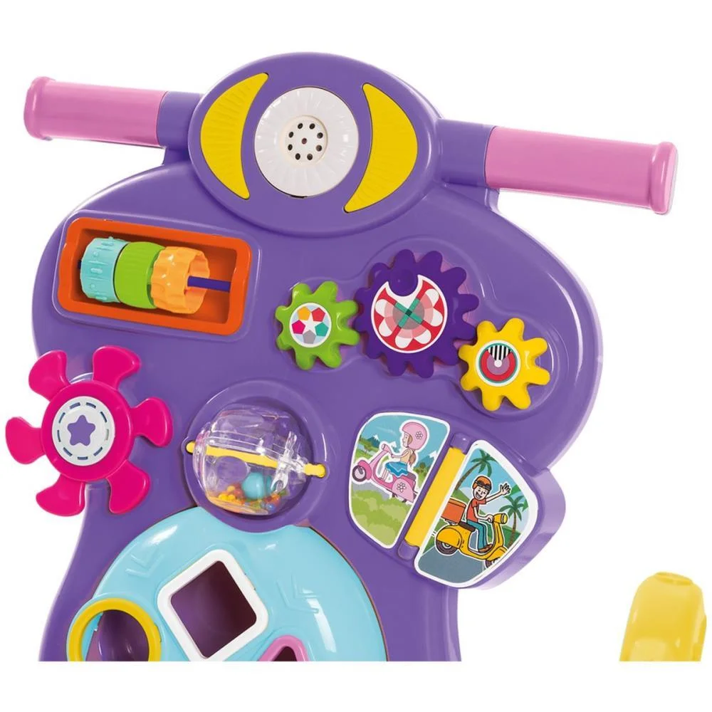 ANDADOR BEBE PILOTO MENINA TATETI  - imagem 7