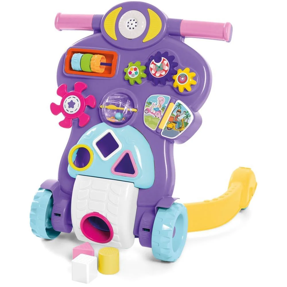 ANDADOR BEBE PILOTO MENINA TATETI  - imagem 8