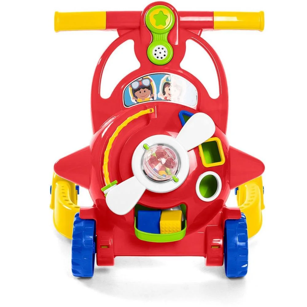 ANDADOR BEBE AVIADOR C/SOM E LUZ TATETI  - imagem 4