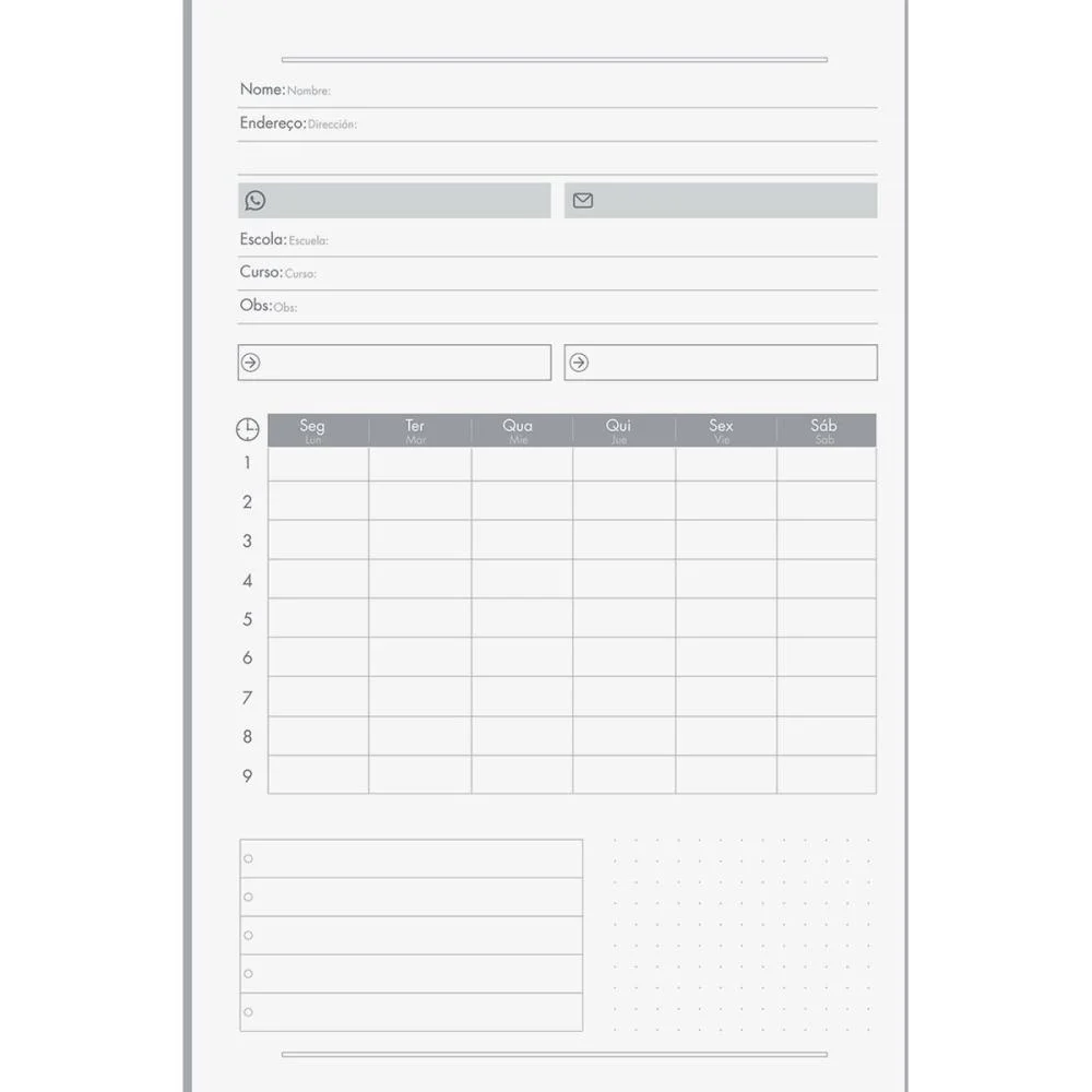 CADERNO 01X1 CAPA DURA STIFF SLIM TOPO CANHOTO 80F PT JANDAIA (PCT.C/04) - imagem 5