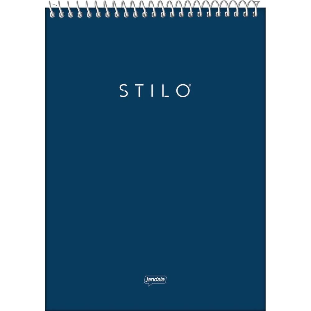 CADERNO 01X1 CAPA DURA STILO TREND TOPO CANHOTO 80FLS JANDAIA (PCT.C/04) - imagem 5