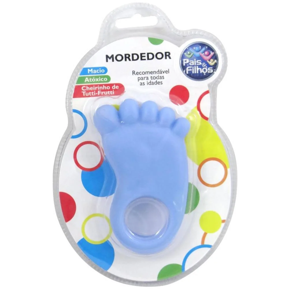 MORDEDOR INFANTIL PEZINHO SORTIDO PAIS E FILHOS  - imagem 5