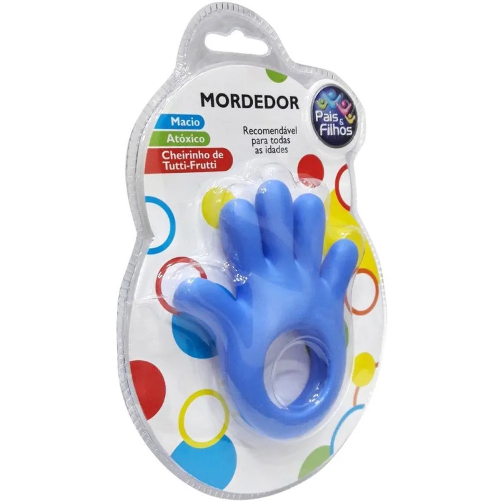 MORDEDOR INFANTIL MAOZINHA SORTIDA PAIS E FILHOS  - imagem 4