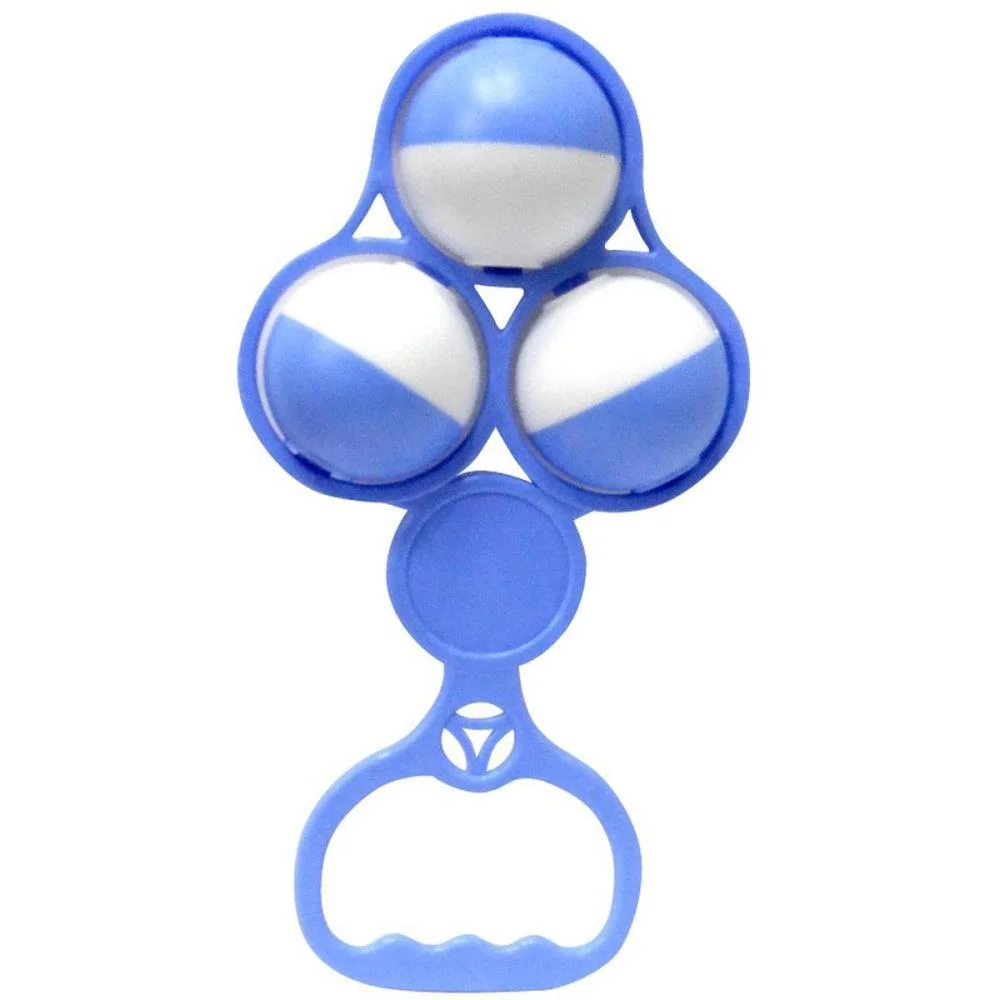 MORDEDOR E CHOCALHO CHOCALHO BOLAS AZUIS SOLAPA PAIS E FILHOS  - imagem 6