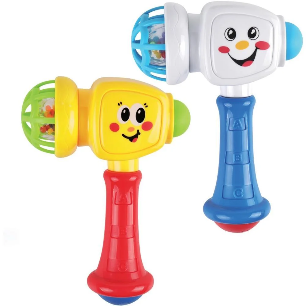 MORDEDOR E CHOCALHO CHOCALHO MARTELINHO INFANTIL PAIS E FILHOS  - imagem 3