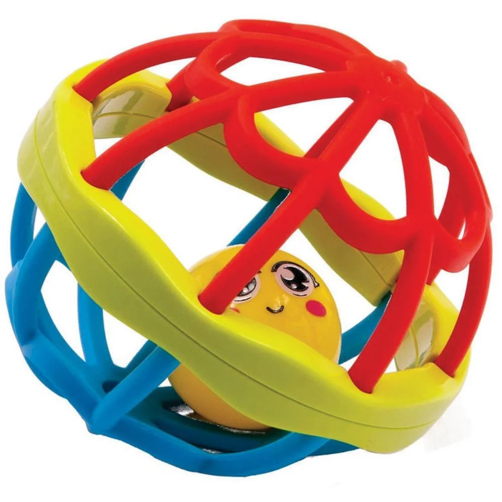 MORDEDOR E CHOCALHO BOLINHA SILICONE C/CHOCALHO (S TOY MIX  - imagem 2