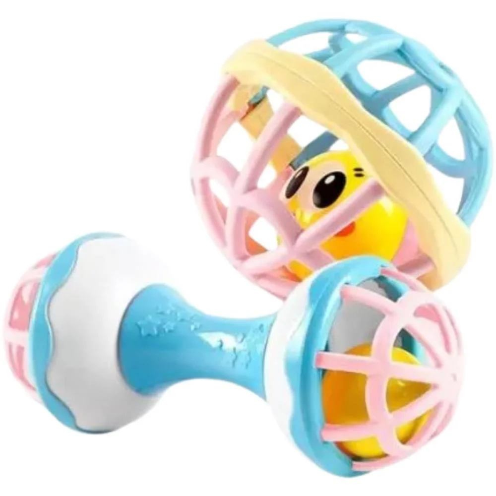 MORDEDOR E CHOCALHO CHOCALHOS ANIMAIS 2PCS (S) TOY MIX  - imagem 3