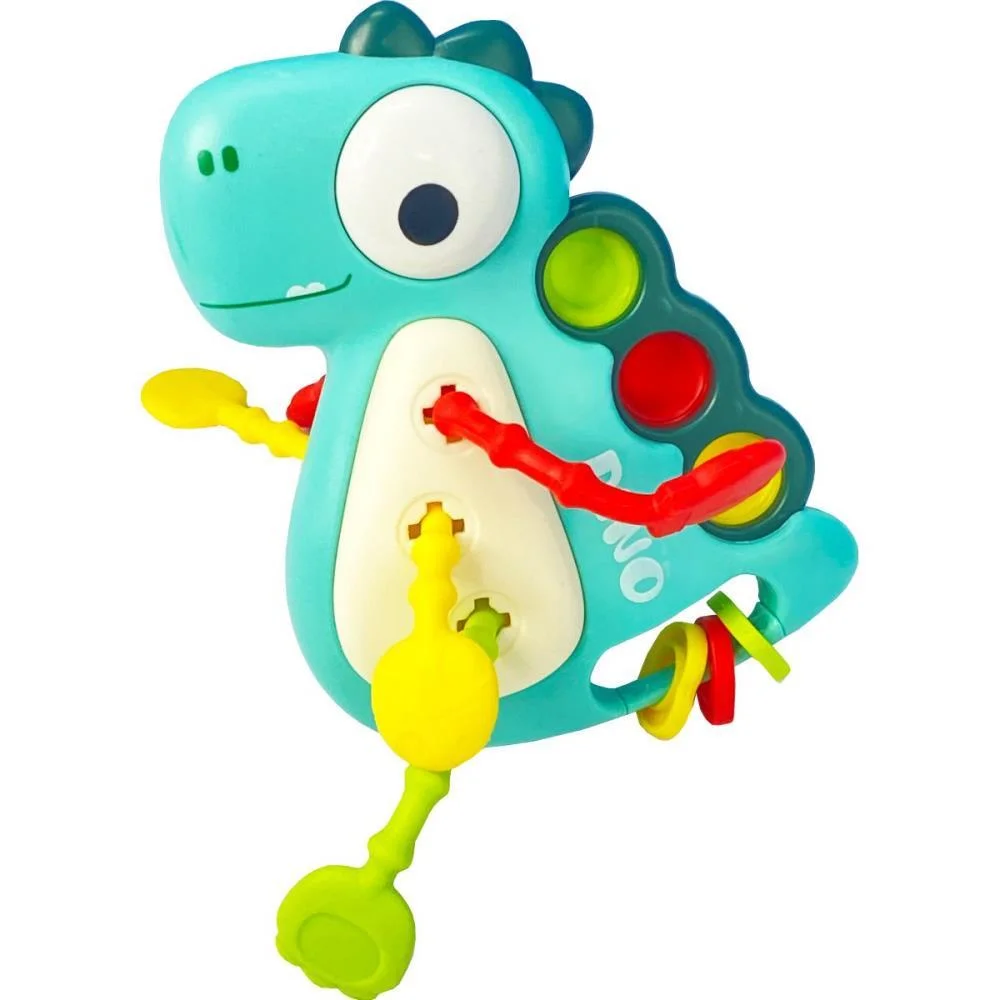 MORDEDOR E CHOCALHO CHOCALHO INTERATIVO DINO (S) TOY MIX  - imagem 2