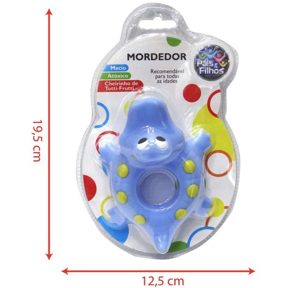 MORDEDOR INFANTIL ANIMAIS SORTIDOS PAIS E FILHOS  - imagem 4