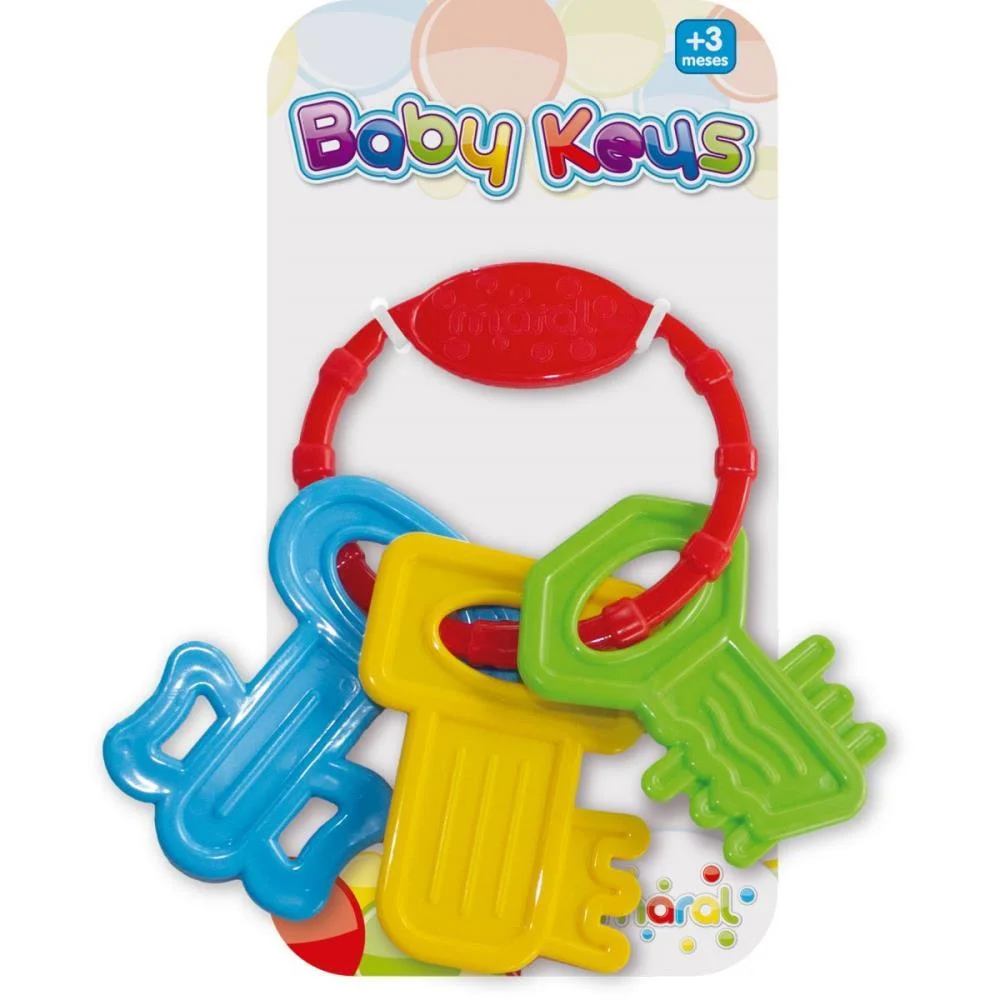 MORDEDOR INFANTIL BABY KEYS COLORIDO MARAL  - imagem 3