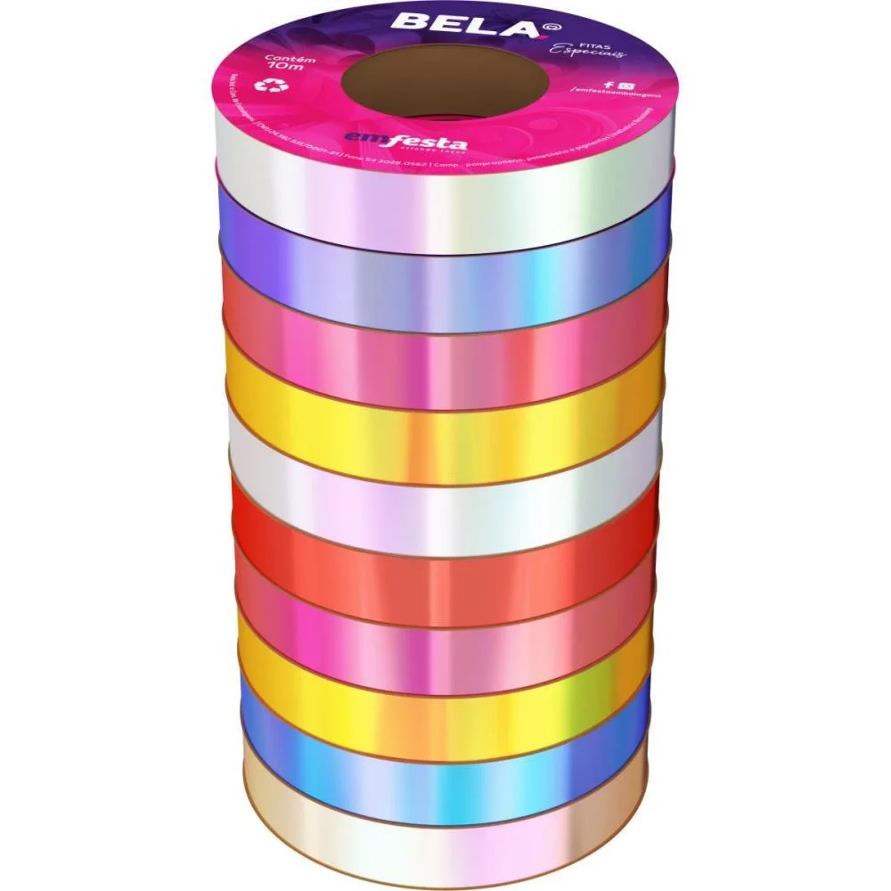 FITA NACARADA 15MMX10M SORTIDO EMFESTA (PCT.C/10) - imagem 3