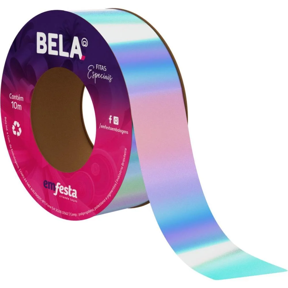 FITA NACARADA 30MMX10M SORTIDA EMFESTA (PCT.C/05) - imagem 4