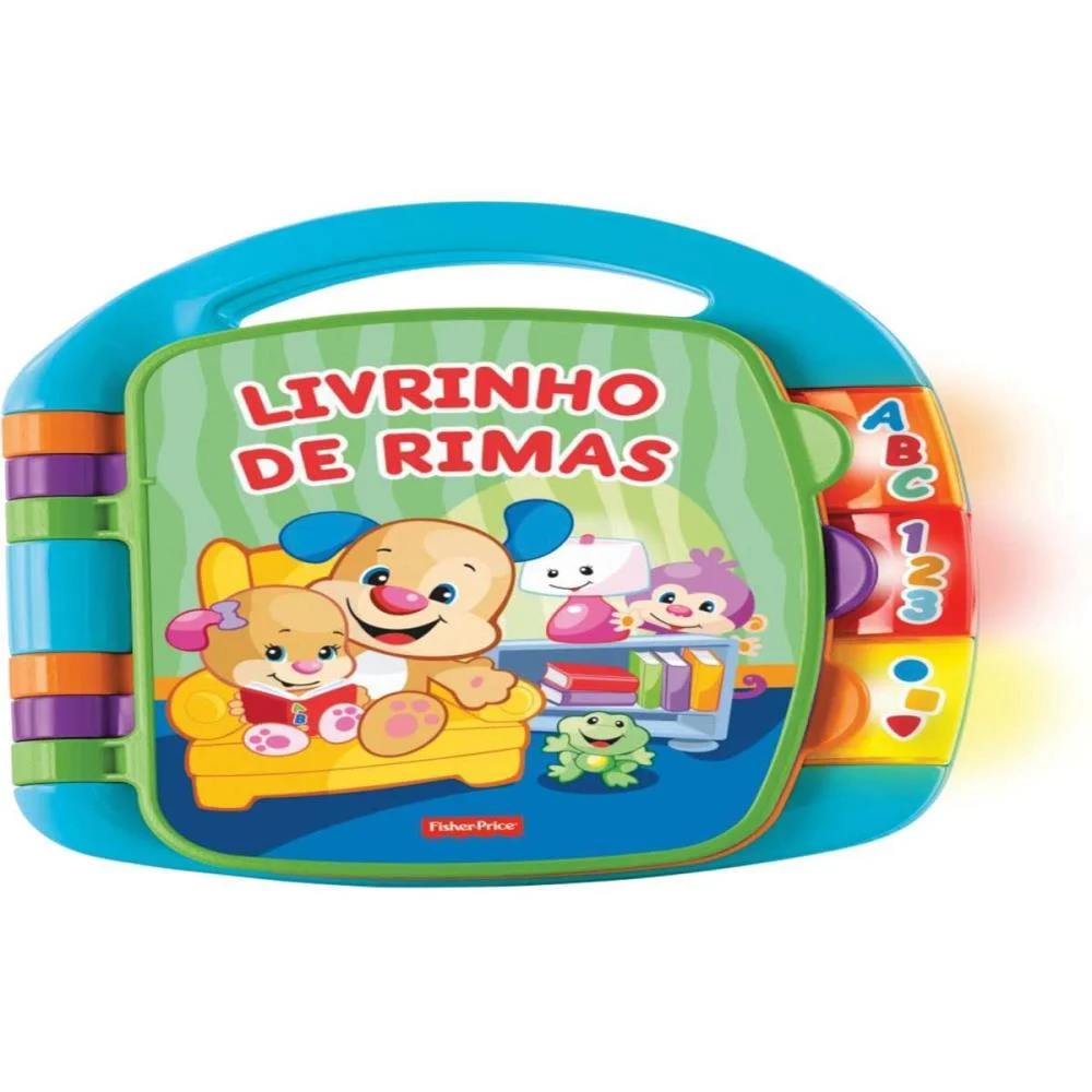 FISHER-PRICE INFANT APR. BR. LIVRO DE RIMAS MATTEL  - imagem 2
