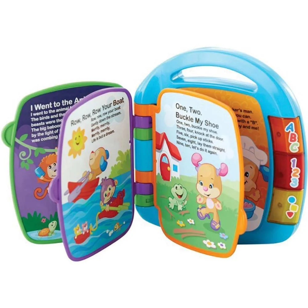 FISHER-PRICE INFANT APR. BR. LIVRO DE RIMAS MATTEL  - imagem 3