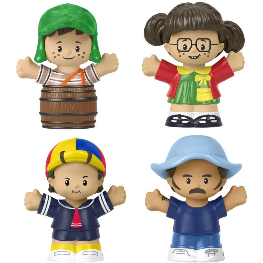FISHER-PRICE ENTRETENIMENTO LP COLLECTOR CHAVES 4-PACK MATTEL  - imagem 3