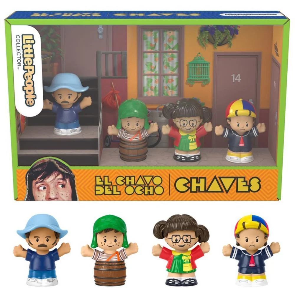 FISHER-PRICE ENTRETENIMENTO LP COLLECTOR CHAVES 4-PACK MATTEL  - imagem 5