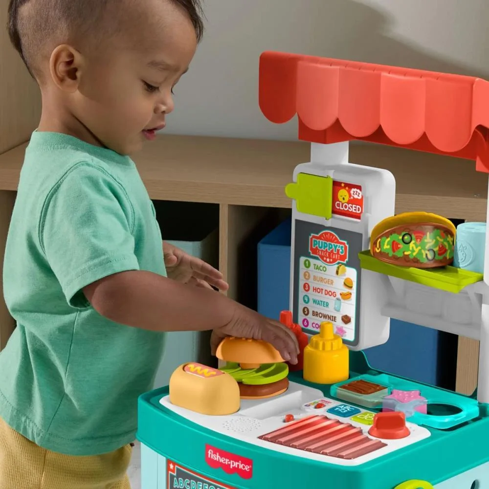 FISHER-PRICE APRENDER BRINCAR ANDADOR CARRO DE SNACKS 4 EM 1 MATTEL  - imagem 12