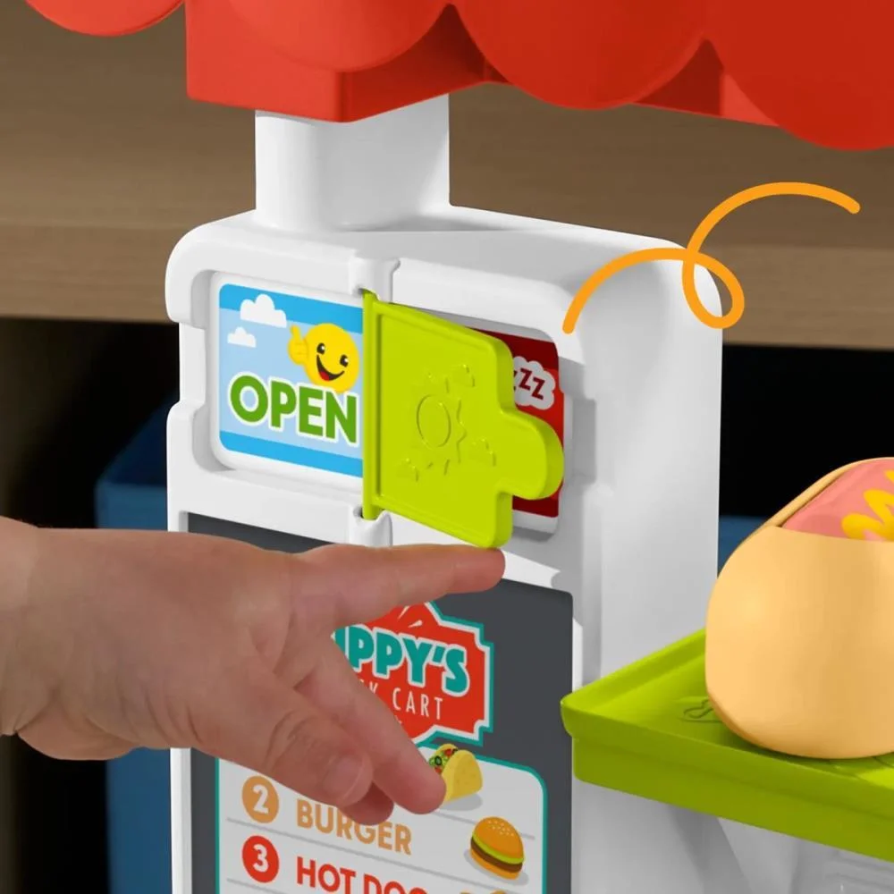 FISHER-PRICE APRENDER BRINCAR ANDADOR CARRO DE SNACKS 4 EM 1 MATTEL  - imagem 6