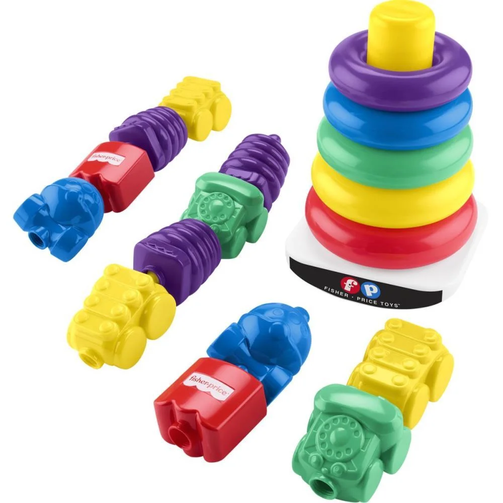 FISHER-PRICE INFANT PIRAMIDE DE ARGOLAS 80TH MATTE MATTEL  - imagem 3