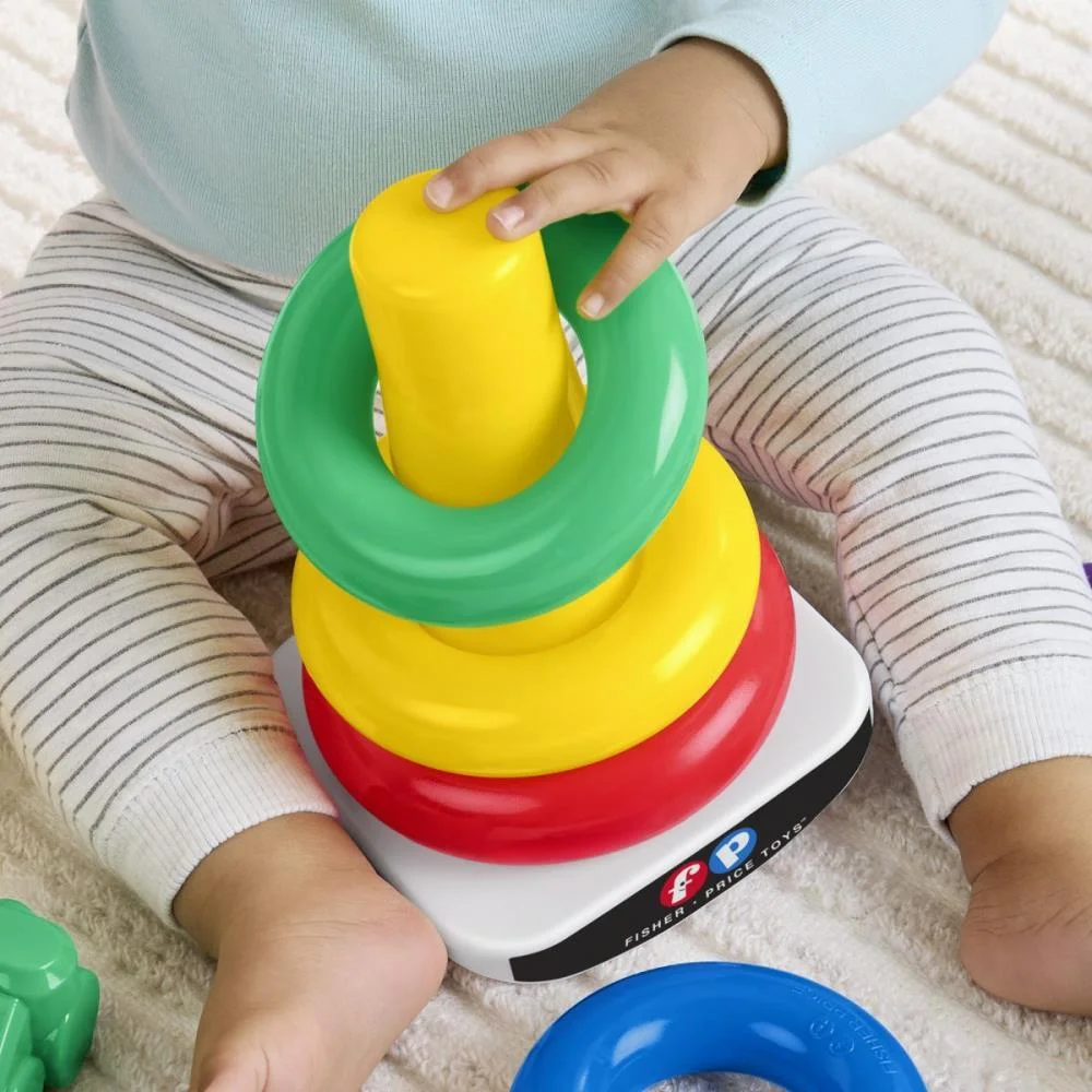 FISHER-PRICE INFANT PIRAMIDE DE ARGOLAS 80TH MATTE MATTEL  - imagem 7