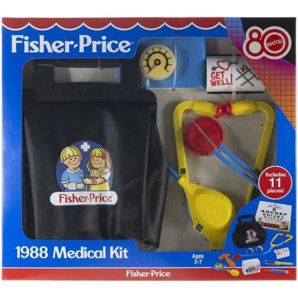 FISHER-PRICE INFANT MEU PRIMEIRO KIT MEDICO 11PCS MATTEL  - imagem 3