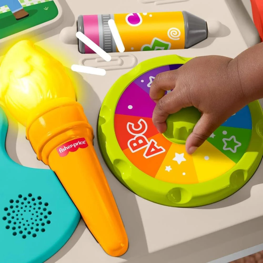 FISHER-PRICE APRENDER BRINCAR MESA DE ATIVIDADES 4EM1 MATTEL  - imagem 12